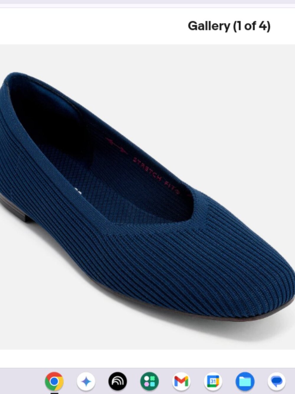 Skechers Cleo Square Washable Knit Flats - Blissful Soul-Navy-9M-NEW-A686137